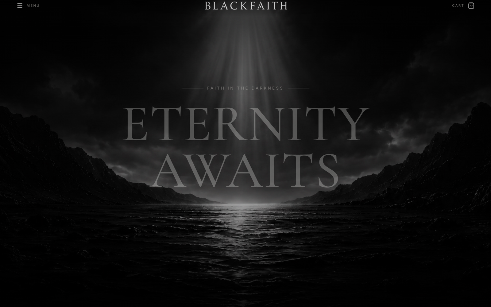Screenshot of BlackFaith